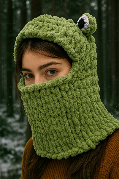 Moda Biçer Balaclava Kurbağa