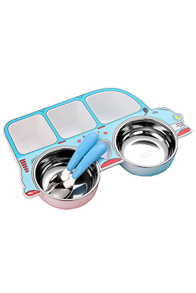 mediLOGIC Παιδικό σετ διαφοροποίησης σε σχήμα λεωφορείου, ανοξείδωτο ατσάλι, ...