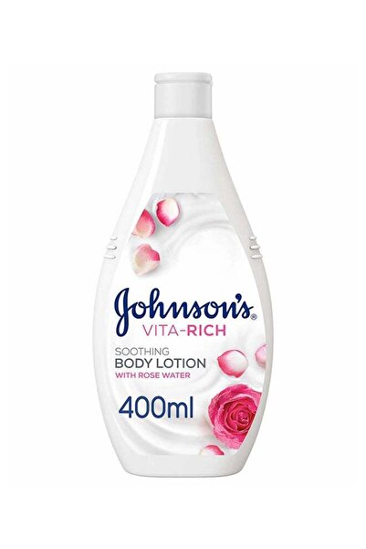 Johnson's Vita-Rich Soothing Rose Water Body Lotion 400ml