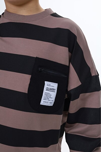 Toontoy Boy's Striped Sweatshirt