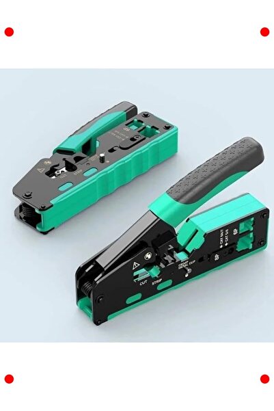 markentegra كماشة تجعيد كابلات الشبكة RJ11 وRJ45