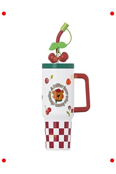 ulupazarlama 1.2L Cute Animal Figured Steel Thermos Cup