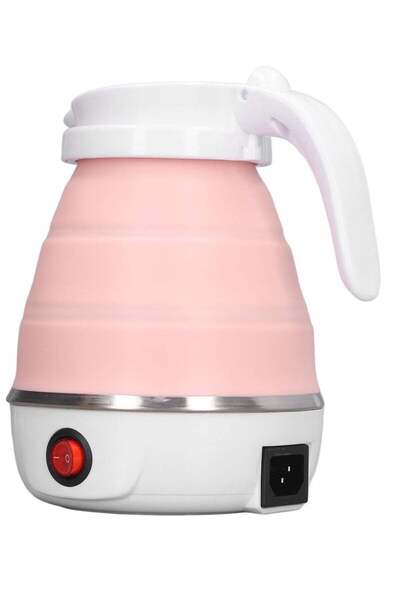 Generic Electric Foldable 600ml Travel Mini Kettle (Portable, Leak-proof)
