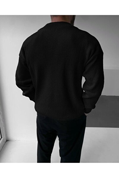 Butik Men's Sweater Half Zipper Detailed Knitwear