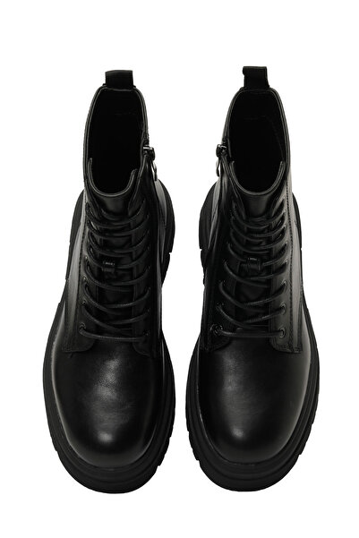 Butigo 25K-8114 5Pr Black Women's Worker Boots