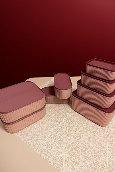 İ&A HOME Storage Container Set – Food Storage Containers with 8 Airtight Lids, Kitchen & Refrigerator Organizer