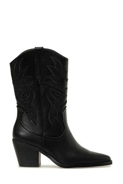 Butigo 24K-1002 5Pr Black Women's Cowboy Boots