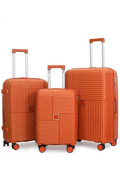 TRAVEL LİNE 3-Piece Hardside Polypropylene Luggage Set