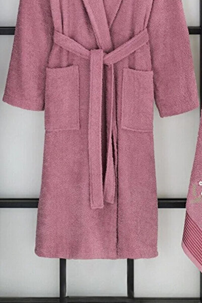 HRN Textile Unisex Cotton Bathrobe & Towel Set – Soft, Absorbent