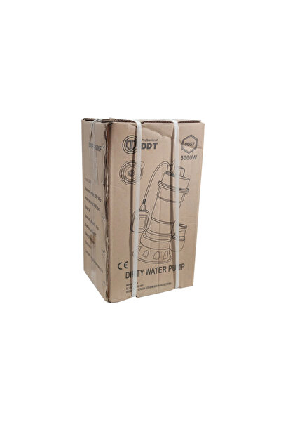 DDT Submersible pump 3000 W stainless steel, 25 m³/h, 2", 8 m depth