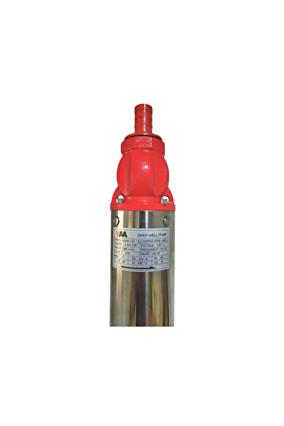 DDT Submersible Pump VAA QJD120-1.5, 1500W, 8 Turbines, 120 m Discharge