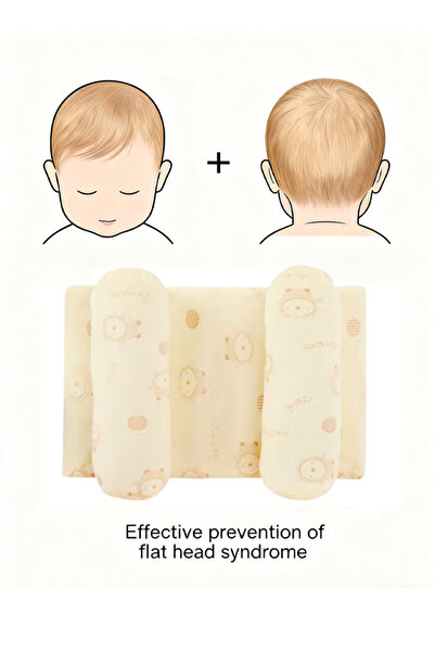 Generic Newborn Baby Pillow - Anti-Flat Head Shaping Pillow, Breathable and Washable