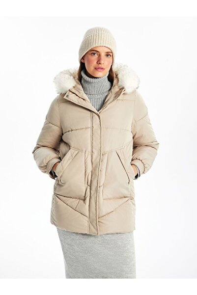 LC Waikiki Lcw Vision Women's Hooded Puffer Jacket