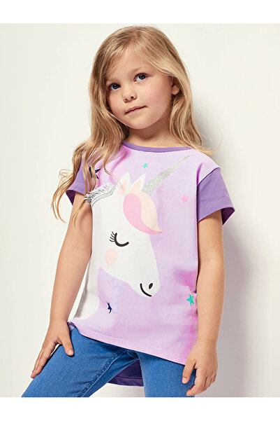 FridayIn Casual Round neck Cartoon anime Regular sleeve Girls' Clothing