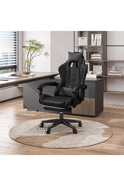 Sheinhome كرسي مكتب قابل للرفع بالهواء مع ثلاث زوايا إمالة (90-135 درجة)