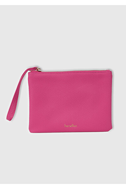 United Colors of Benetton Unisex Pink Clutch Bag