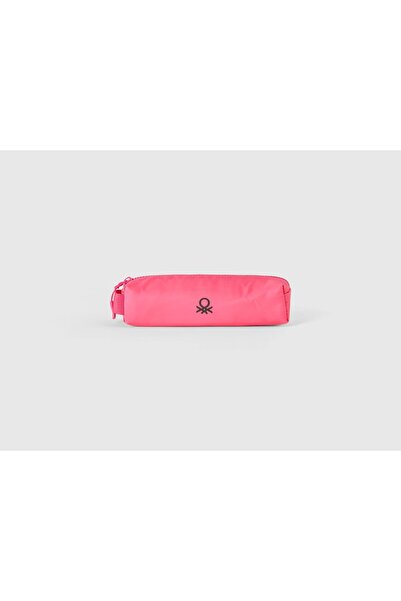 United Colors of Benetton Unisex Pink Pencil Bag