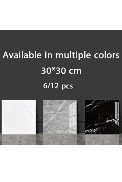 Generic Glossy Marble Pattern Wallpaper, Self-Adhesive, Waterproof and Oil-Resistant Wall Sticker