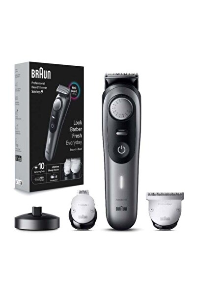 Braun BT 9420 – Pro Beard Trimmer 9 With ProBlade, ProWheel, Lock & 10 barbering tools