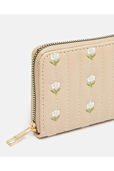 REDTAG Women Beige Embellished Purse