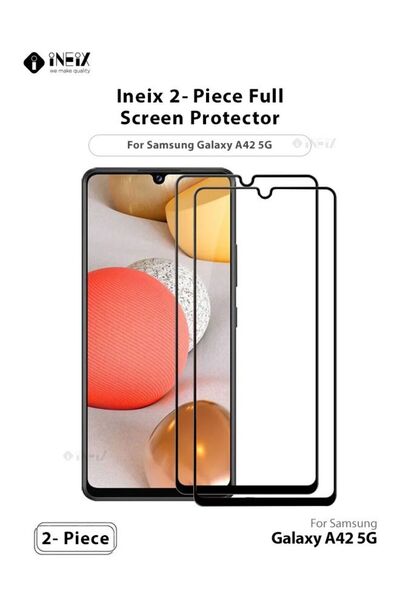 ineix 2-Piece Full Screen Protector For Samsung Galaxy A42 5G