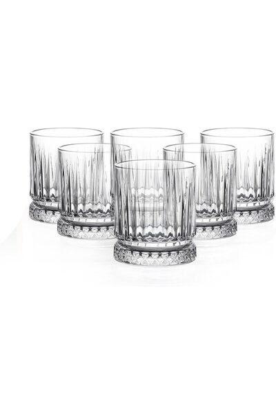 Cuisine Art Eva Short Tumbler Set - 6 Pcs, 310ml (10.5oz) - Crystal Clear, Dishwasher Safe