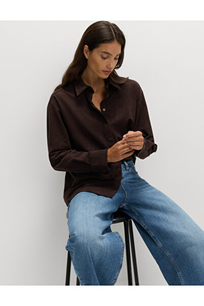 Marks & Spencer Süet Gömlek