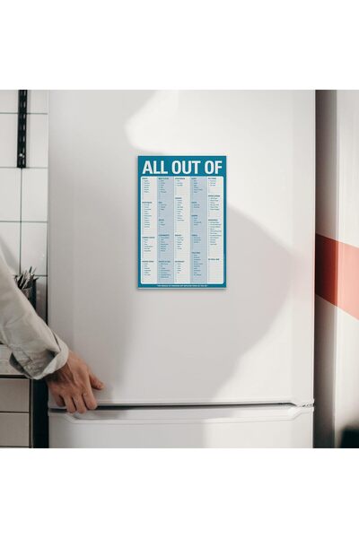 Knock Knock دفتر ملاحظات كلاسيكي (6 × 9 بوصة، 60 ورقة، أزرق)