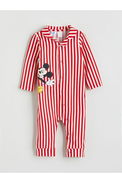 LC Waikiki LCW baby Mickey Mouse Baskılı Erkek Bebek Tulum