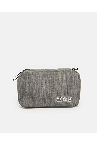 REDTAG Men Grey Toiletry Bag