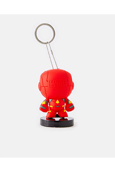 REDTAG Red Marvel Drop Glue Iron Man Standing Figure Keychain