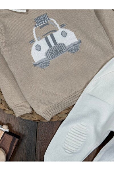 Kids Kingdom Cotton Peter Pan collar Premium 2-Piece Baby Boy Set