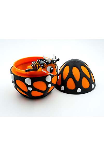 OEM Set Mini Dragon Fluture + Ou de Dragon, jucarie articulata, cadou pentru baieti si fete