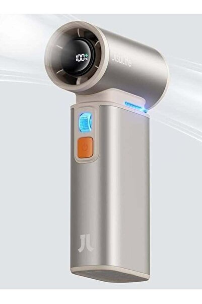 JISULIFE مروحة يدوية ألترا 1 - صغيرة قابلة لإعادة الشحن عبر USB، 9000 مللي أم...