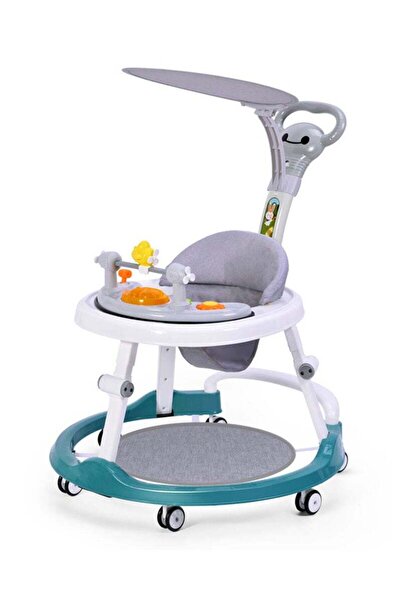 glanfen مقعد أطفال قابل للتعديل ومضاد للتحول إلى شكل حرف O مع مقبض دفع قابل ل...