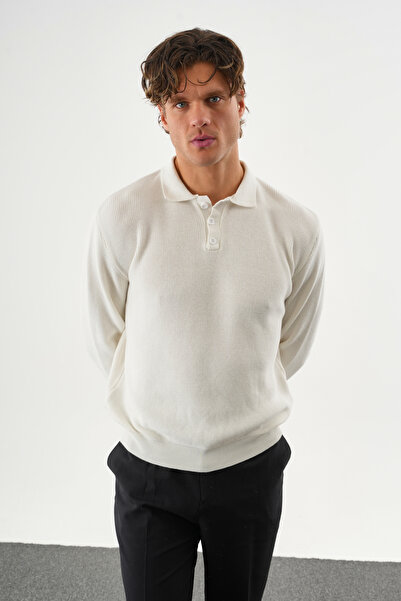 Redline Holt Oversized knitwear long sleeve sweater ecru