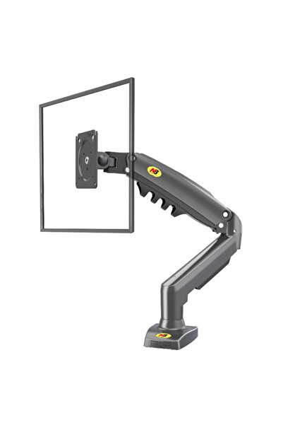 North Bayou حامل شاشة LCD-LED بذراع واحد مقاس 17-30 بوصة مع ممتص للصدمات F80