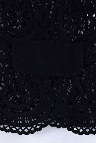 By Mare Style Marlen Custom Embroidered Black Lace Jacket