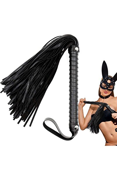 Obsessia BlackWhip Μαστίγιο από Τεχνητό Δέρμα, BDSM, Σεξουαλικά Παιχνίδια, γι...