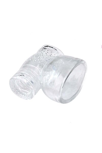 Obsessia ® multifunctional stimulation accessory, transparent silicone, 9 x 9.5 cm, flexible and safe