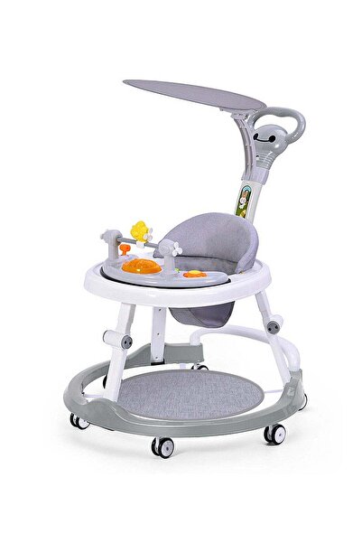 glanfen مقعد أطفال قابل للتعديل ومضاد للتحول إلى شكل حرف O مع مقبض دفع قابل ل...