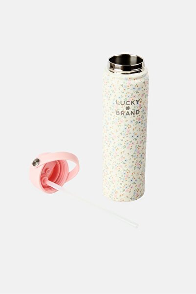 LUCKY BRAND Floral Double Wall Insulated Water Bottle 650 ml, Multicolor