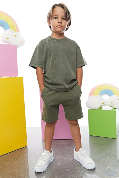 PAULMARK Erkek Çocuk Cepli Şort