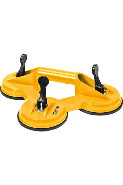 Vorel 05302 Suport cu ventuză triplă, 115 mm, 100 kg, pentru montare pe parbriz
