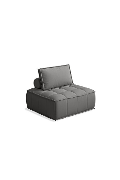 Sheinhome 1 Lazy Sofa (Living Room Edition), Tofu Block Design Sofa, Ergonomic Gray Compression Sofa