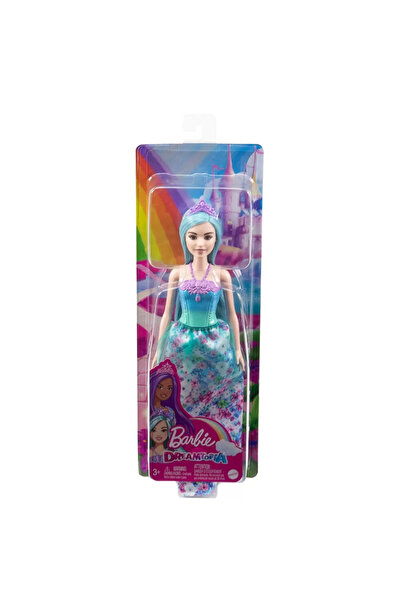 Barbie PĂPUȘA DREAMTOPIA PRINȚESĂ CU PĂR ALBASTRU