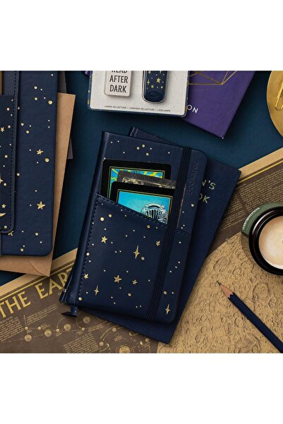 İF Bookaroo Pocket Notebook (A6) Moon & Stars Design