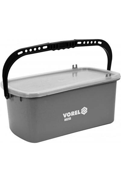 Vorel 00250 Găleată pentru renovare cu rolă, grătar și mistrie, 10 L