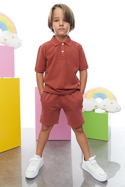 PAULMARK Erkek Çocuk Cepli Şort