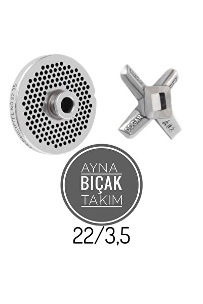DOĞAN ÇİFTEL 22 No Kıyma Makina Ayna Bıçak 3,5mm